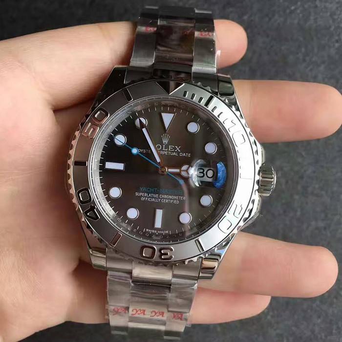 【N廠】勞力士（Rolex）遊艇名仕型系列灰面藍針116622男士自動機械壹比壹精仿手錶