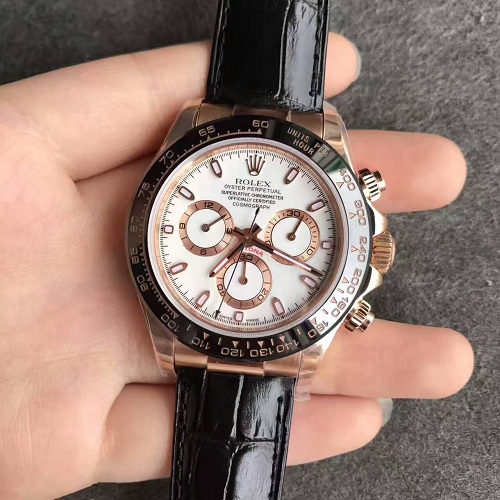 【N廠壹比壹】勞力士（Rolex）迪通拿金殼陶瓷圈男士自動機械壹比壹精仿手錶