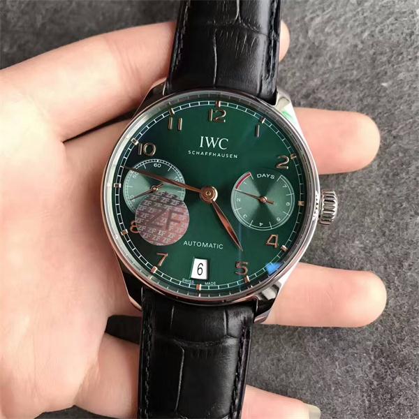 【ZF廠壹比壹】萬國（IWC）葡七科威特限量款男士自動機械壹比壹精仿手錶