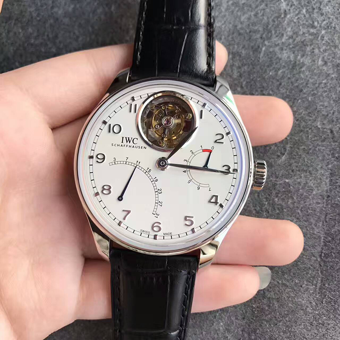 【YL廠壹比壹精仿】萬國（IWC）葡萄牙IW504601動能顯示自動陀飛輪精仿手錶