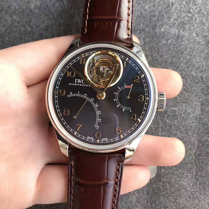 【YL廠壹比壹精仿】萬國（IWC）葡萄牙IW504401動能顯示自動陀飛輪精仿手錶