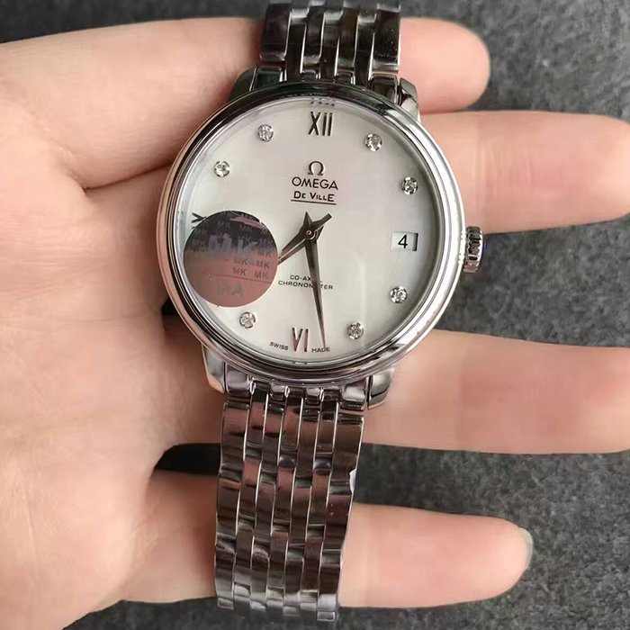 【MK超A】歐米茄（Omega）碟飛典雅系列女款貝母面壹比壹復刻女士精仿手錶