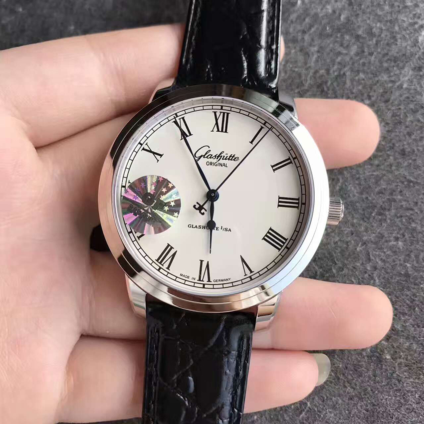 【GF廠超A】格拉蘇蒂（Glashutte）原創精髓系列議員卓越腕錶1-39-59-01-02-04自動機械壹比壹精仿手錶