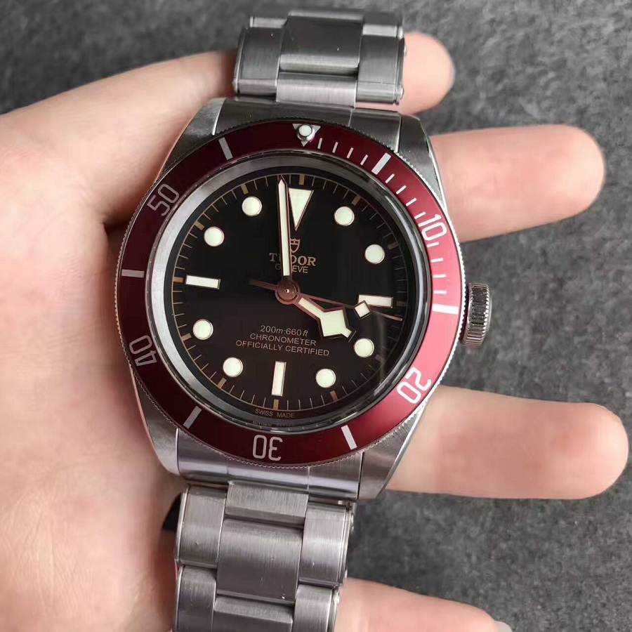 【ZF廠出品】帝舵（Tudor）啟承小紅花m79230r-0001男士自動機械壹比壹高仿手錶