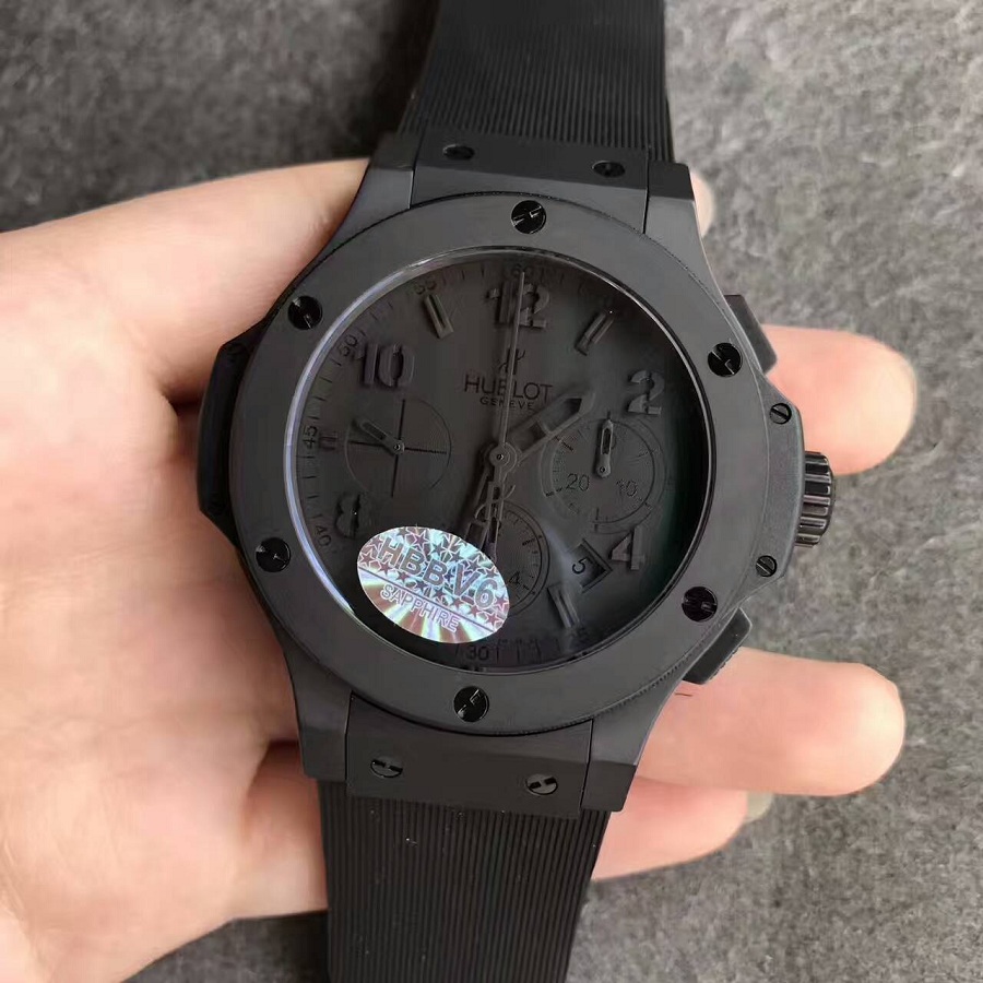 【V6廠超A】宇舶（Hublot）大爆炸系列陶瓷殼全黑盤壹比壹精仿男錶