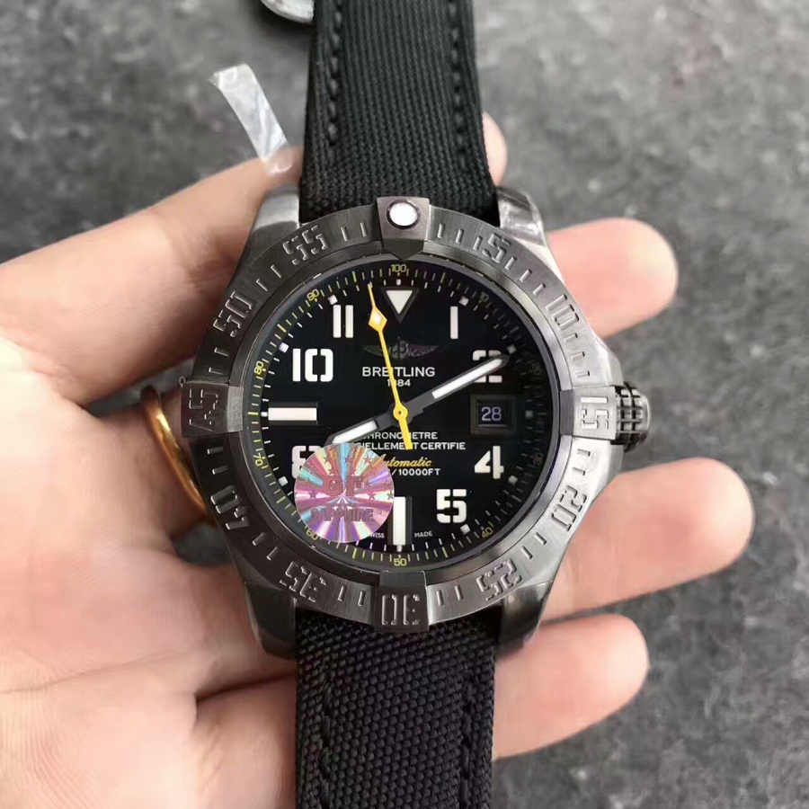 【GF廠超A】百年靈（Breitling）復仇者二代深潛海狼香港限量款壹比壹男士復刻手錶