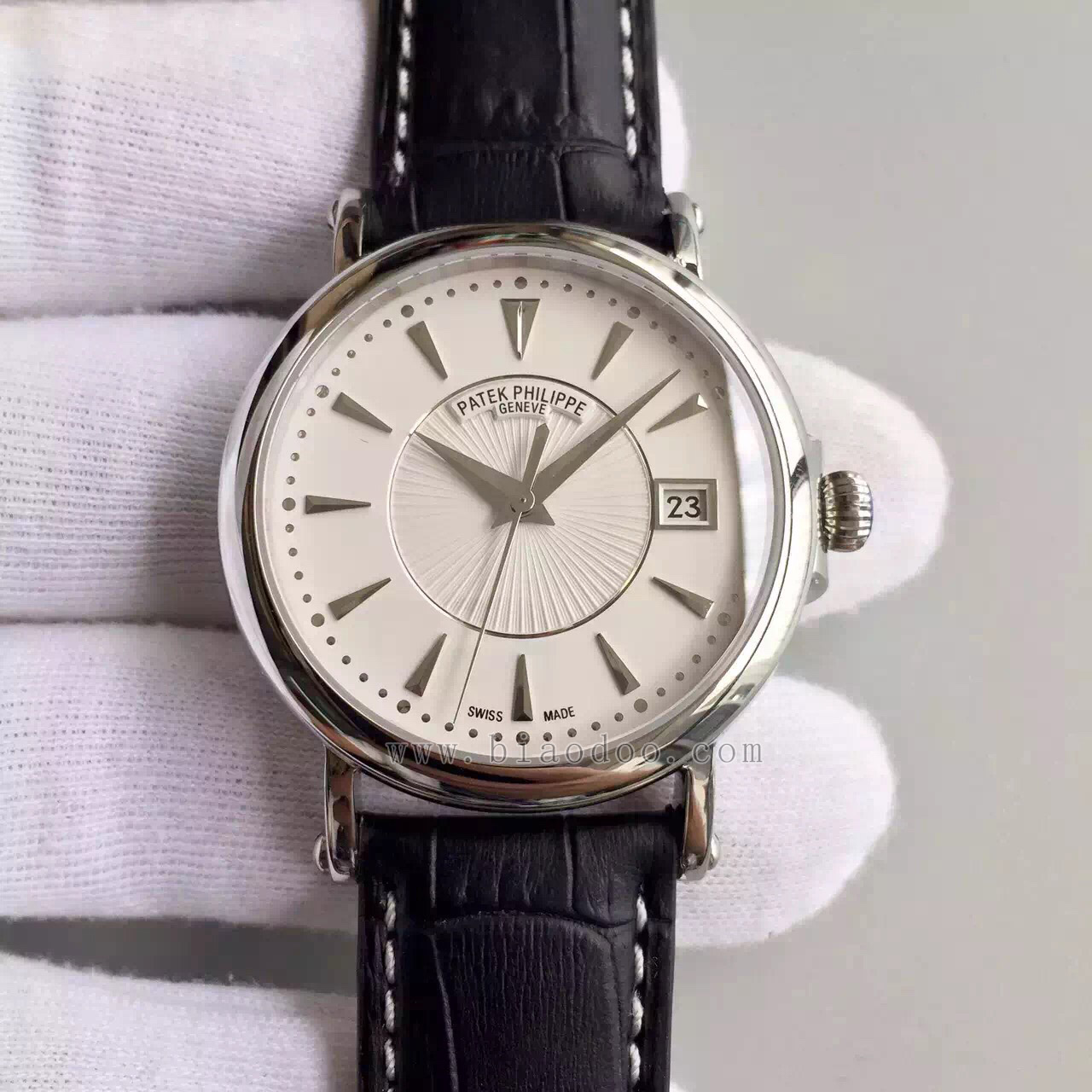 百達翡麗（Patek Philippe）Calatrava系列5153G-010男士自動機械精仿手錶