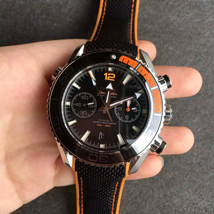 【JH廠】歐米茄（Omega）海洋宇宙600m同軸至臻天文臺計時腕錶黑面自動機械精仿男錶