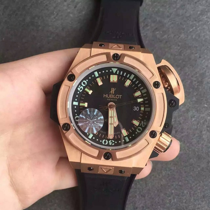 【V6廠】宇舶Hublot（恒寶）王者至尊系列 OceanGraphic鈦殼731.OX.1170.RX自動機械精仿手錶