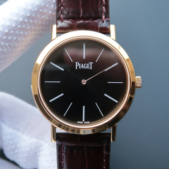 伯爵（Piaget）V2版Altiplano系列G0A31114男士手動機械精仿手錶