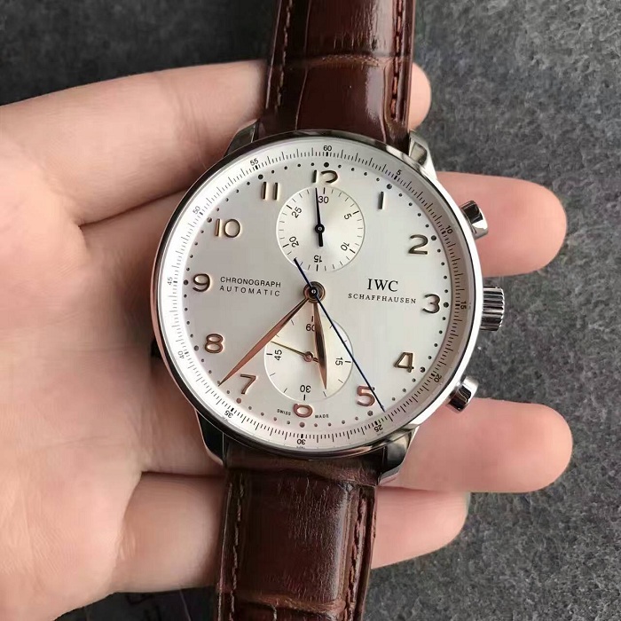 【ZF廠】萬國（IWC）葡萄牙系列IW371445超薄升級版金丁壹比壹精仿手錶