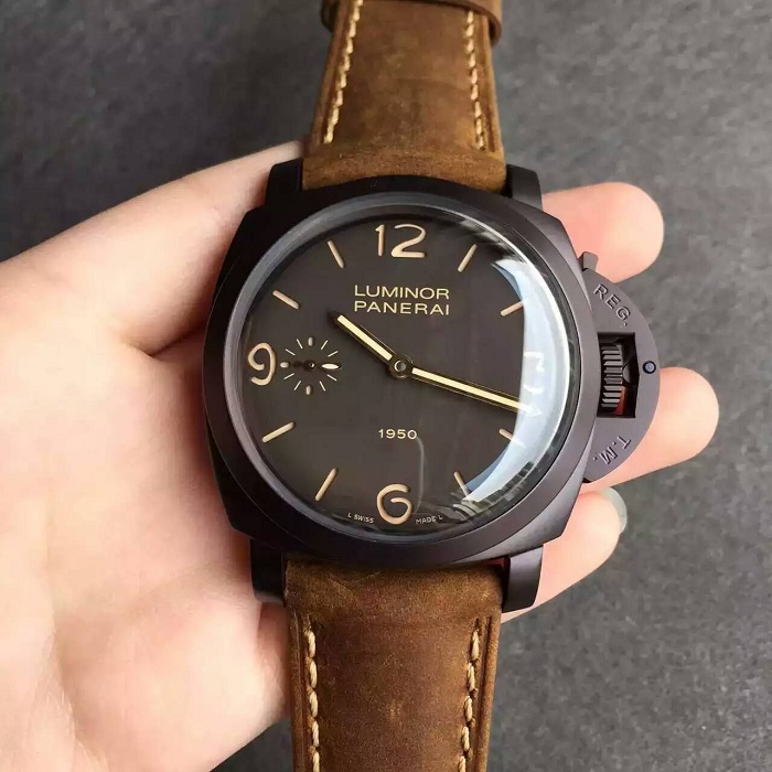 【KW廠】沛納海（Panerai）限量珍藏款系列PAM00375/PAM375男士自動機械精仿手錶