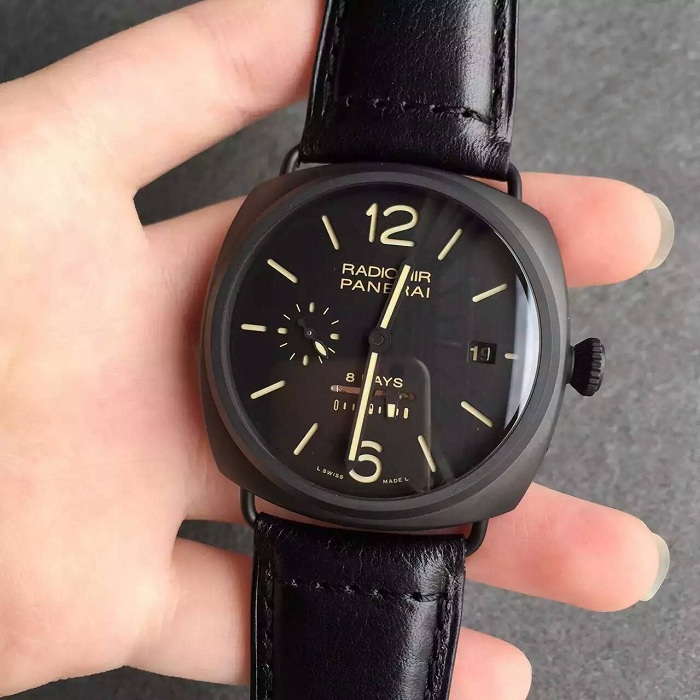 【KW廠】沛納海（Panerai）Radiomir系列PAM00384/PAM384陶瓷殼男士手動機械精仿手錶