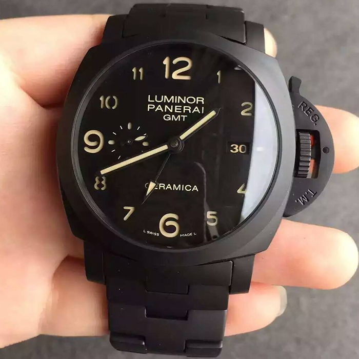 【KW廠】沛納海（Panerai）Luminor 1950系列PAM00438/PAM438全陶瓷殼男士自動機械精仿手錶