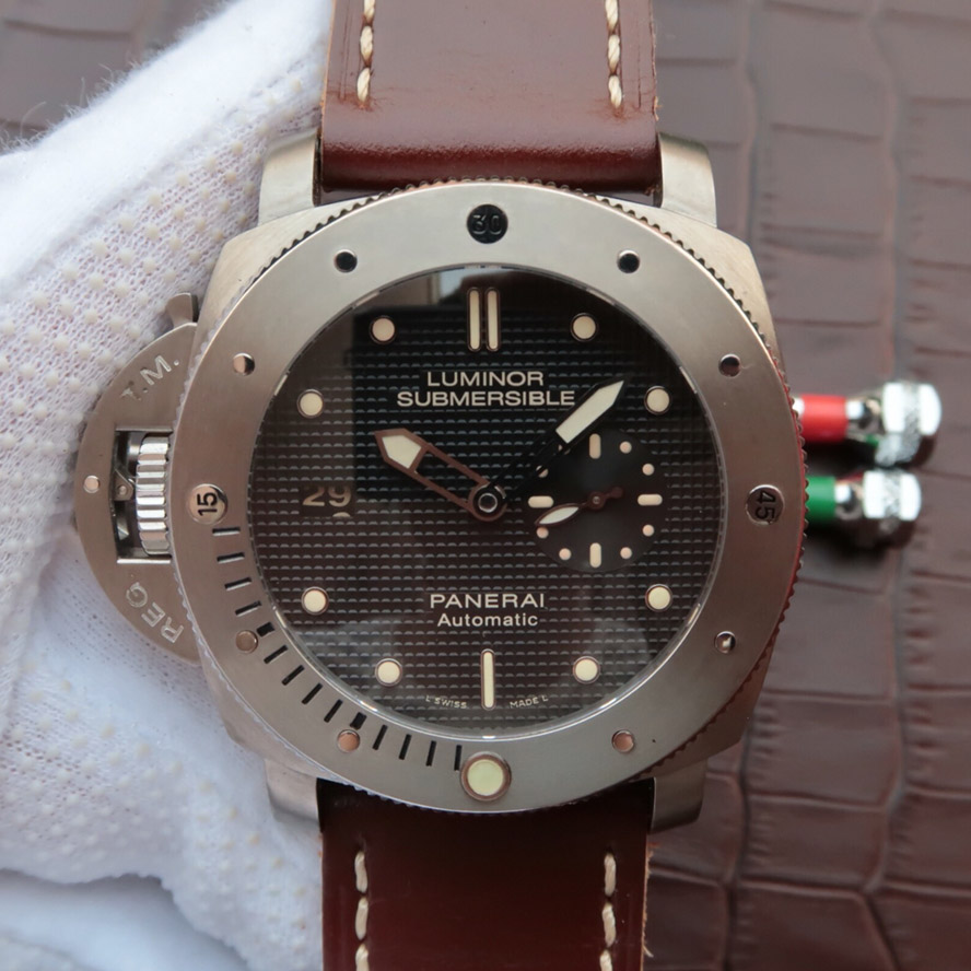 【ZF廠】沛納海（Panerai）限量珍藏款系列左撇子PAM00569/PAM569男士手動機械精仿手錶