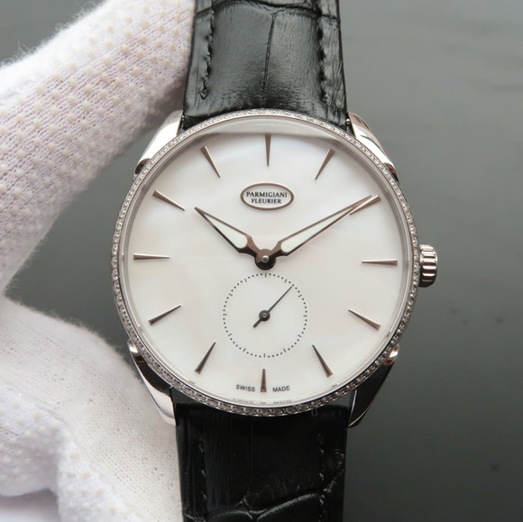帕瑪強尼Parmigiani Tonda系列PFC267男士手動上鏈機械精仿手錶