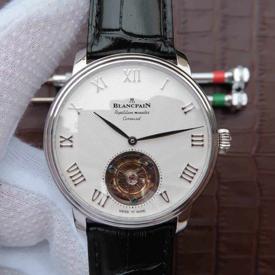 寶珀Blancpain布拉蘇斯系列男士自動上鏈真陀飛輪精仿手錶