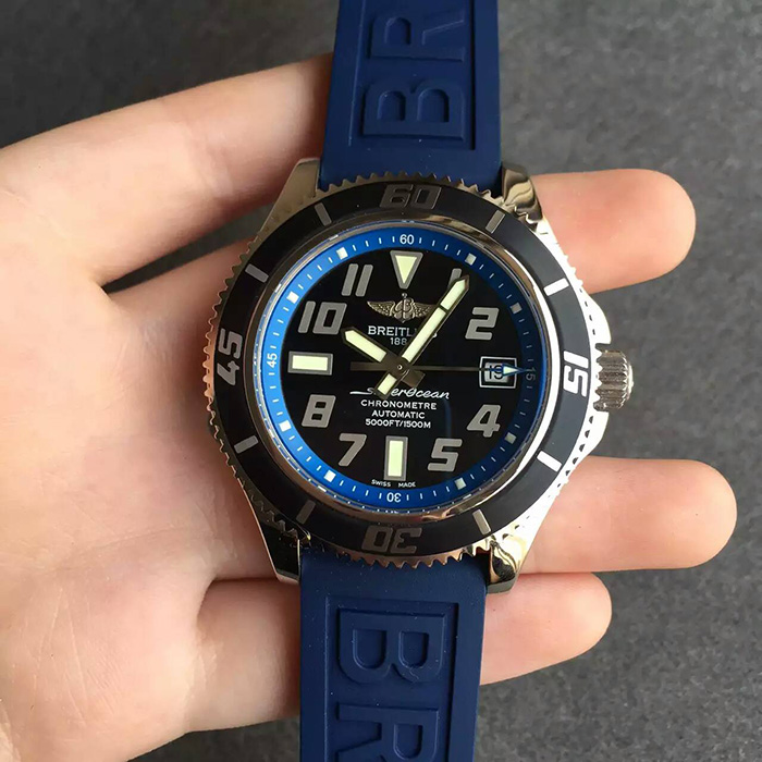 【N廠】百年靈（Breitling）超級海洋42毫米自動機械壹比壹男錶
