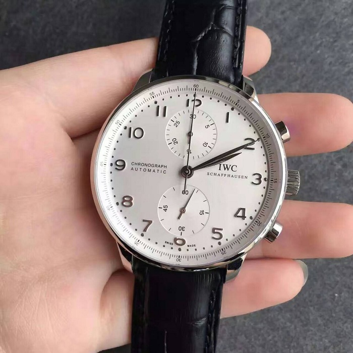 【ZF廠】萬國（IWC）葡萄牙系列白面白丁男士自動機械壹比壹精仿手錶