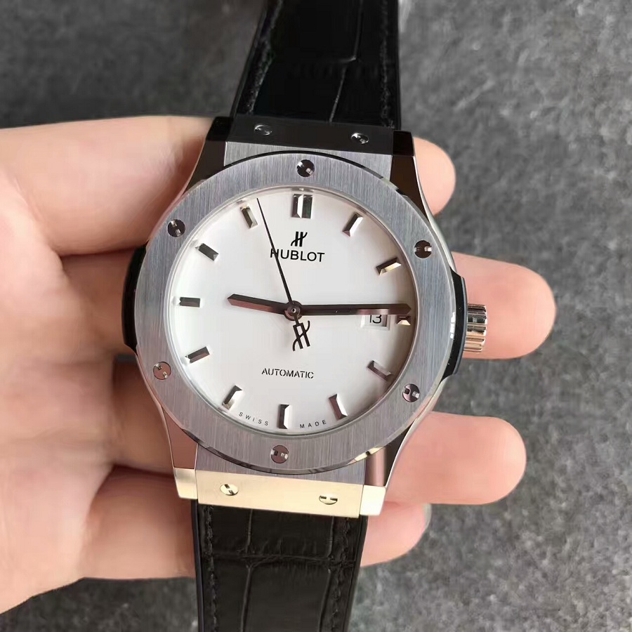 【JJ廠】宇舶（Hublot）經典融合系列白面壹比壹精仿手錶