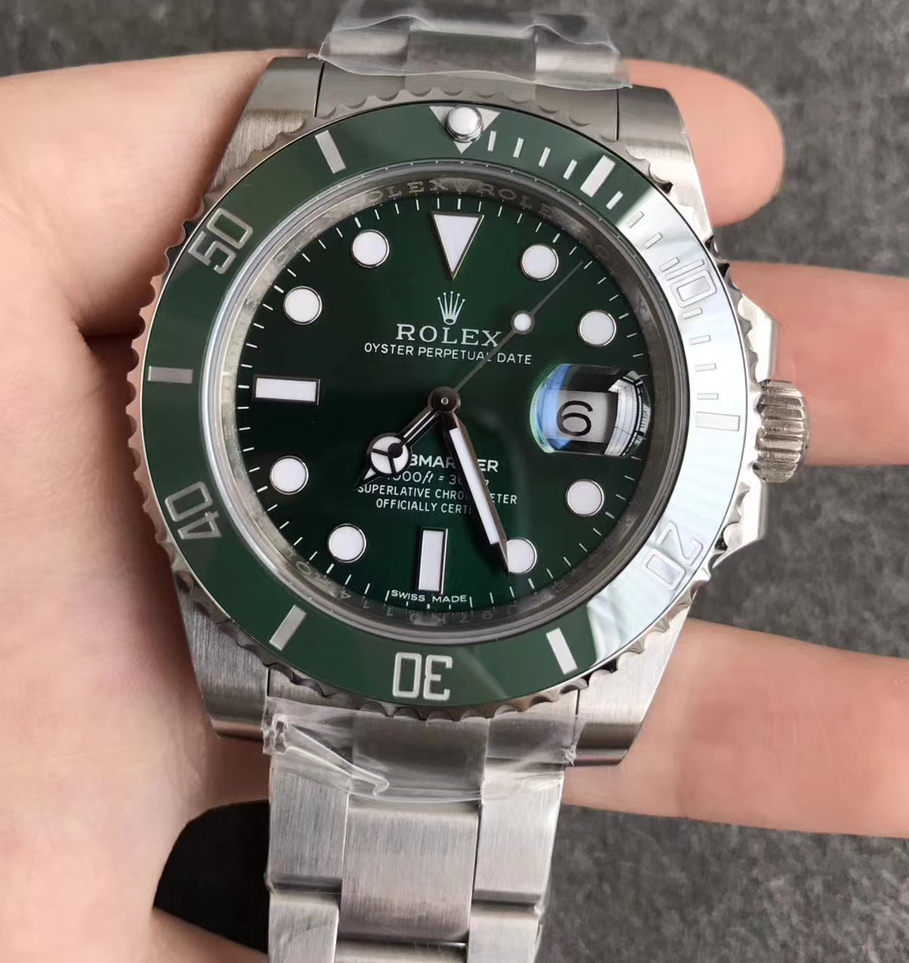 【N廠超A】N廠V8版勞力士（Rolex）綠水鬼壹比壹精仿手錶