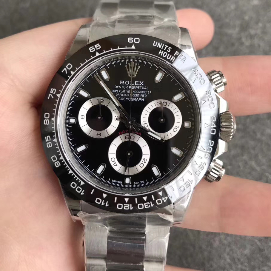 【N廠超A】勞力士Rolex熊貓迪通拿黑面陶瓷圈復刻手錶