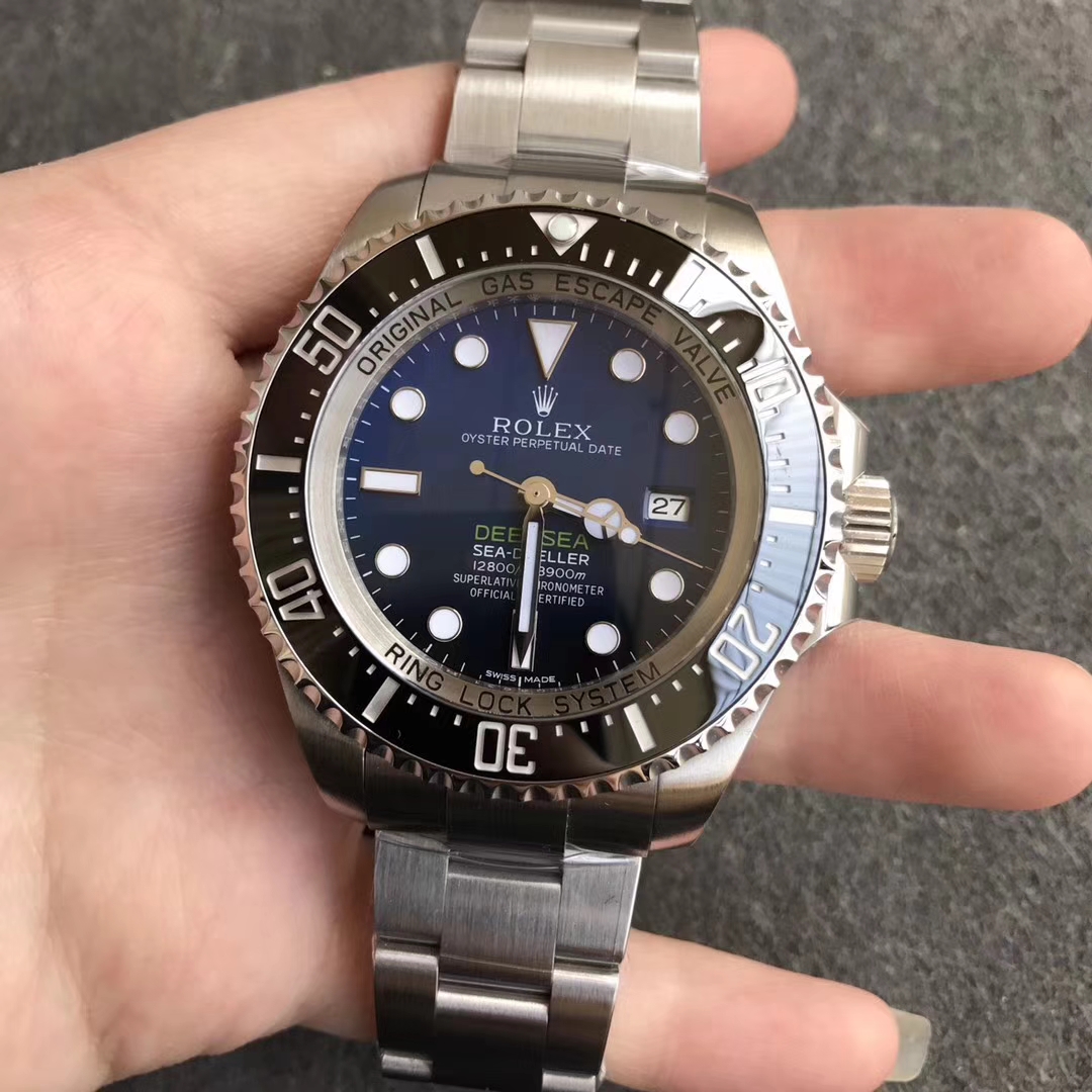 【AR廠超A】勞力士（rolex）904鋼版漸變藍鬼王壹比壹精仿手錶