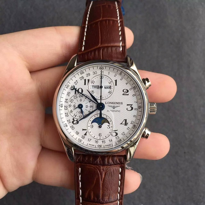 【JF廠超A】浪琴（Longines）名匠系列八針壹比壹精仿男錶