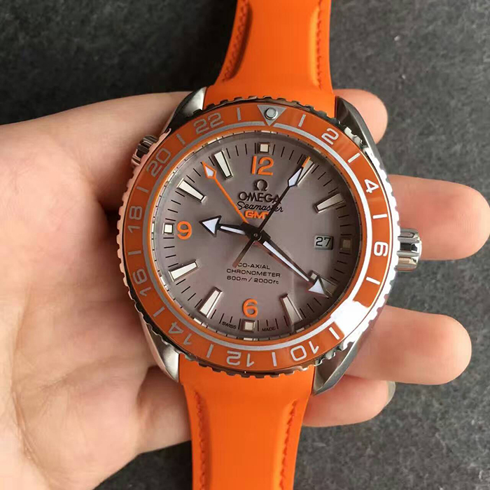【JH廠】歐米茄（Omega）海馬600M系列GMT橙圈自動機械精仿男錶