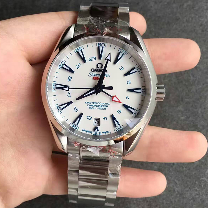 【JH廠】歐米茄（Omega）海馬150M系列GMT經典款鋼帶自動機械精仿男錶