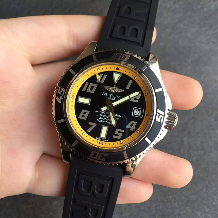 【N廠】百年靈（Breitling）超級海洋42毫米自動機械壹比壹男錶