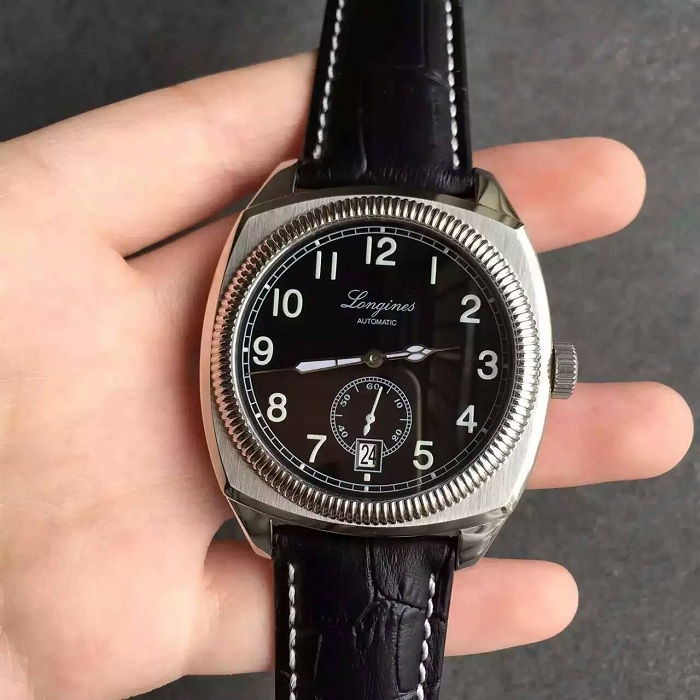 【TF廠】浪琴（Longines）經典復古系列兩針半自動機械精仿男錶