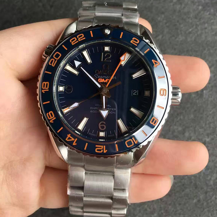 【JH廠】歐米茄（Omega）海馬600M系列GMT美好星球限量款自動機械精仿男錶