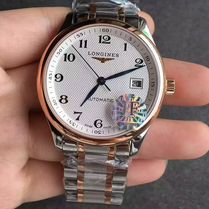 【JF廠1:1】浪琴（Longines）名匠系列3字位單歷自動機械精仿男錶