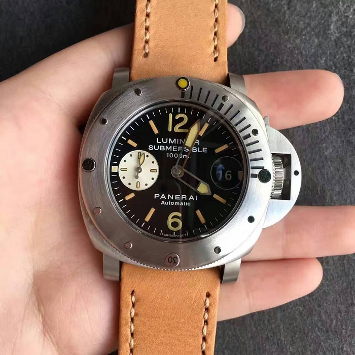 【H廠】沛納海（Panerai）Luminor系列PAM 64C男士自動機械精仿手錶