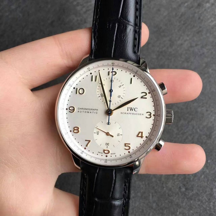 【ZF廠】萬國（IWC）葡萄牙系列金丁男士自動機械壹比壹精仿手錶