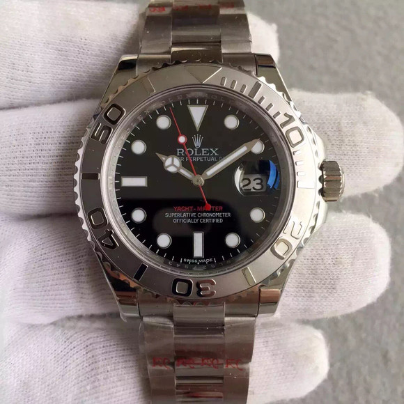 Rolex勞力士遊艇名仕型系列116622黑盤YM男士自動機械精仿手錶