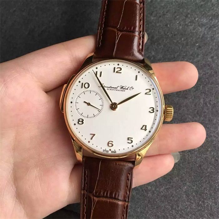 【YL廠】萬國（IWC）葡萄牙三問系列金殼男士自動機械精仿手錶