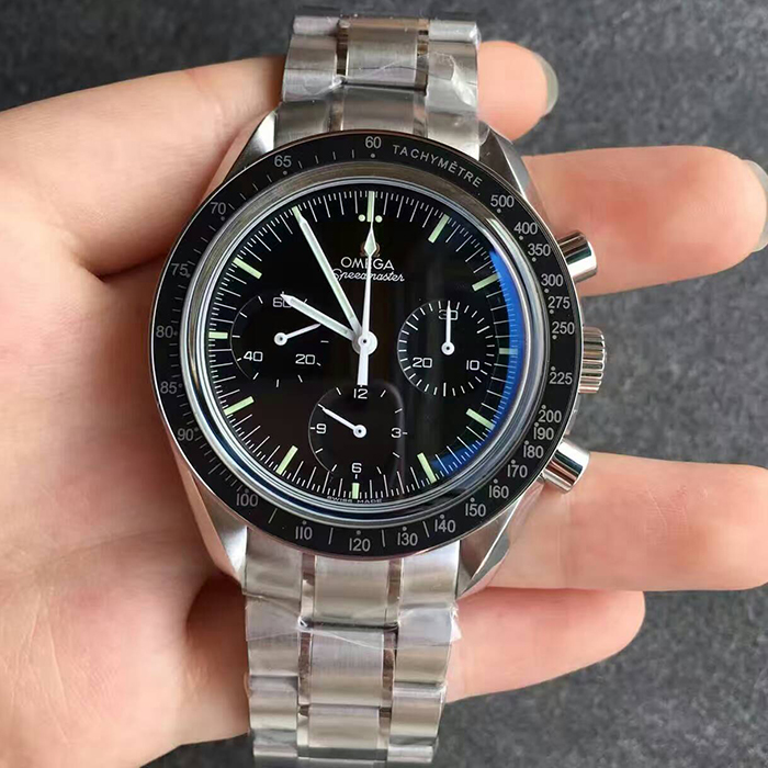 【JH廠】歐米茄（Omega）超霸系列月球錶透底款手動機械精仿男錶