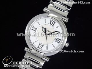 高仿萧邦Chopard手表 Imperiale系列 白面黑色罗马表盘 精钢表链 女士瑞士石英表 CP0001