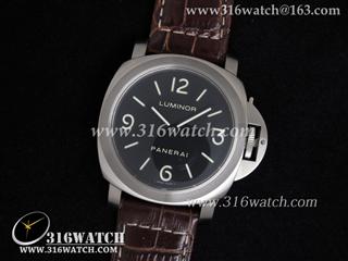 沛纳海PANERAI-Luminor Marina系列 PAM176M 钛金属 棕色牛犊皮带 完美1:1复制Noob版本 高仿沛纳海手表 PM0011