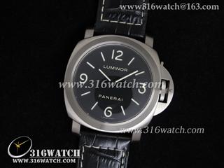 沛纳海PANERAI-Luminor Marina系列 PAM176M 钛金属 黑色牛犊皮带 完美1:1复制Noob版本 高仿沛纳海手表 PM0012