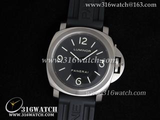 沛纳海PANERAI-Luminor Marina系列 PAM176M 钛金属 黑色橡胶带 完美1:1复制Noob版本 高仿沛纳海手表 PM0014