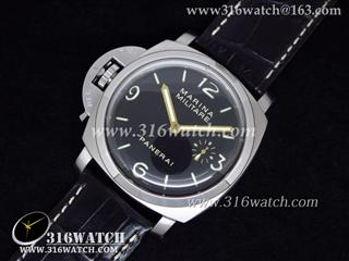 高仿沛纳海PANERAI-Luminor Marina系列 PAM217H 机械右手表 海欧6497机芯 Noob版 完美1:1复制终级版 PM0002