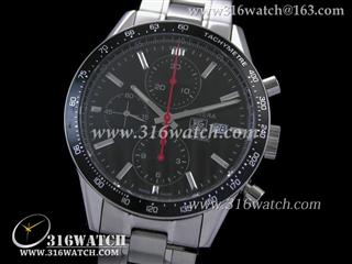 豪雅TAGHeuer 卡来拉系列 CV2014.BA0786男士机械表 红色大秒针 黑色表盘 计时7750机芯 高仿豪雅1:1最佳版本 TAG0093
