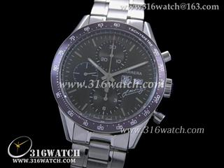豪雅TAGHeuer 卡来拉系列 JM Fangio Carrera限量版 灰色刻度表盘 亚洲7750机芯高仿豪雅1:1最佳版本 TAG0094