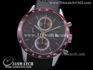 豪雅TAGHeuer 卡来拉系列 CV2013.FC6234男士机械表 单历 咖啡色表盘 计时7750机芯 高仿豪雅1:1最佳版本 TAG0097