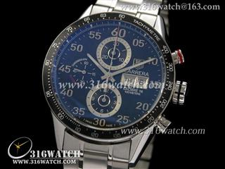 豪雅TAGHeuer-卡来拉CARRERA系列 CV2A12.FC6235男士机械表 星期日历 黑色表盘 亚洲计时7750机芯 高仿豪雅完美1:1版本 TAG0104
