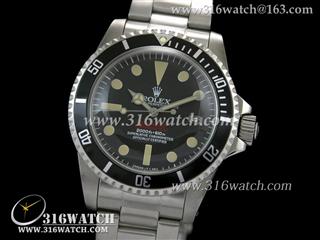 高仿劳力士ROLEX-深潛SEA DWELLER系列 复古SEA 数字钛边框 黑色表盘 瑞士ETA-2846机芯 RL0212
