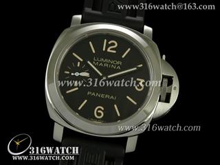高仿沛纳海PANERAI手表 Luminor Marina系列 PAM367M黑色橡胶带 海欧6497机芯 最佳1:1 H版 PM0083